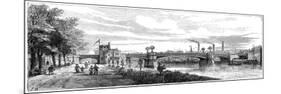 Skeldergate Bridge, York. North Yorkshire, 19th Century-null-Mounted Giclee Print