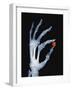 Skeletal Hand Holding Computer Chip-Charles O'Rear-Framed Photographic Print