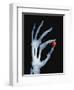 Skeletal Hand Holding Computer Chip-Charles O'Rear-Framed Photographic Print