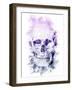 Skeletal Splatter-Marcus Prime-Framed Art Print