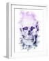 Skeletal Splatter-Marcus Prime-Framed Art Print