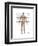 Skeletal System in Male Anatomy-Gwen Shockey-Framed Art Print