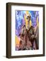 Skeleton at A Amusement Park Ghost Train-Zechal-Framed Photographic Print