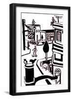 Skeleton City-Josh Byer-Framed Giclee Print