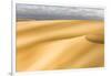 Skeleton Coast, Namibia. Sand Dunes. Digitally Altered-Janet Muir-Framed Photographic Print