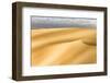 Skeleton Coast, Namibia. Sand Dunes. Digitally Altered-Janet Muir-Framed Photographic Print