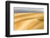 Skeleton Coast, Namibia. Sand Dunes. Digitally Altered-Janet Muir-Framed Photographic Print