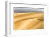 Skeleton Coast, Namibia. Sand Dunes. Digitally Altered-Janet Muir-Framed Photographic Print