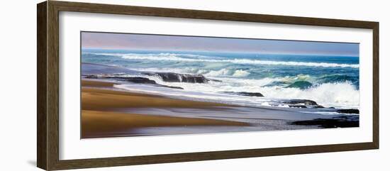 Skeleton Coast, Namibia. Surf-Janet Muir-Framed Photographic Print