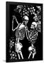 Skeleton Dance-Trends International-Framed Poster