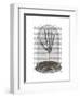 Skeleton Hand in Bell Jar-Fab Funky-Framed Art Print