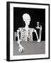 Skeleton Holding Hourglass-Bettmann-Framed Photographic Print