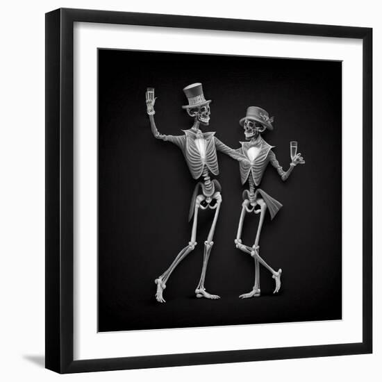 Skeleton I-null-Framed Giclee Print