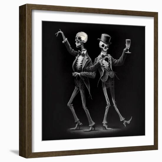 Skeleton III-null-Framed Giclee Print