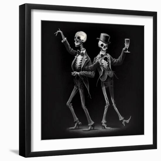 Skeleton III-null-Framed Giclee Print