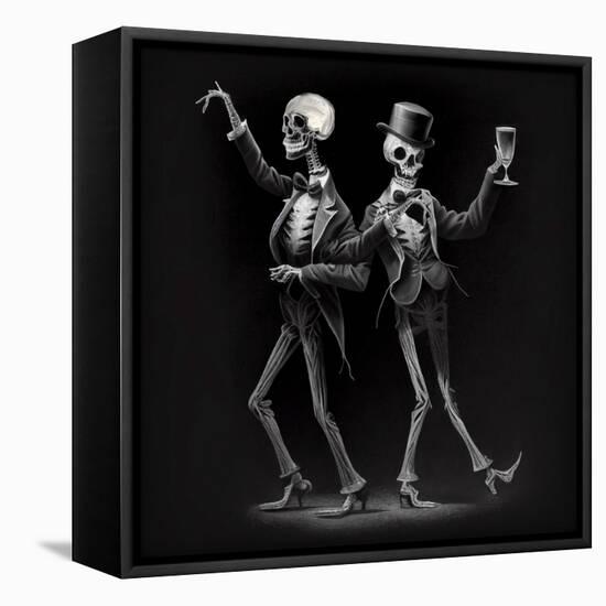 Skeleton III-null-Framed Stretched Canvas