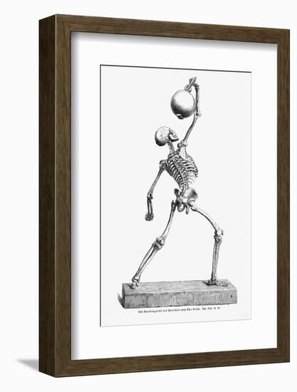 Skeleton in Movement-Christian Roth-Framed Photographic Print