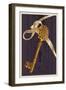 Skeleton Key-Lantern Press-Framed Art Print