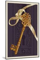 Skeleton Key-Lantern Press-Mounted Art Print