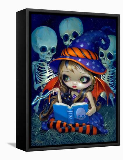 Skeleton Magic-Jasmine Becket-Griffith-Framed Stretched Canvas