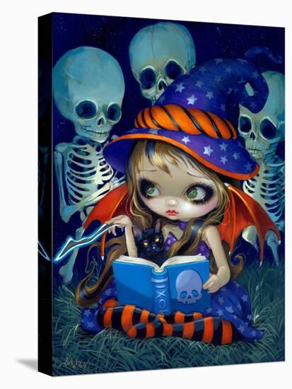 Skeleton Magic-Jasmine Becket-Griffith-Stretched Canvas