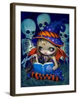 Skeleton Magic-Jasmine Becket-Griffith-Framed Art Print