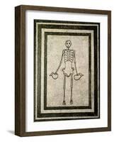 Skeleton of a Cupbearer-Roman-Framed Giclee Print