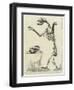 Skeleton of a Prehistoric Bear Found in the Peggau Cave, Near Graz, Styria-null-Framed Giclee Print