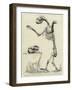 Skeleton of a Prehistoric Bear Found in the Peggau Cave, Near Graz, Styria-null-Framed Giclee Print