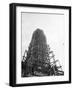 Skeleton of Empire State Building-null-Framed Photographic Print