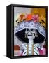 Skeleton on Day of the Dead Festival, San Miguel De Allende, Mexico-Nancy Rotenberg-Framed Stretched Canvas