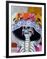 Skeleton on Day of the Dead Festival, San Miguel De Allende, Mexico-Nancy Rotenberg-Framed Photographic Print