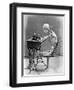 Skeleton Reading at Desk-Bettmann-Framed Premium Photographic Print