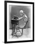 Skeleton Reading at Desk-Bettmann-Framed Photographic Print