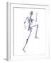 Skeleton Running-PASIEKA-Framed Photographic Print