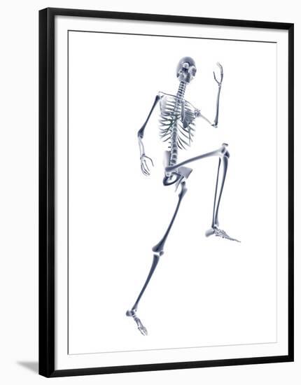 Skeleton Running-PASIEKA-Framed Premium Photographic Print