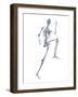 Skeleton Running-PASIEKA-Framed Photographic Print