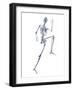 Skeleton Running-PASIEKA-Framed Photographic Print