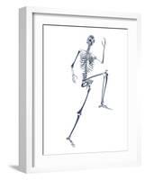 Skeleton Running-PASIEKA-Framed Photographic Print