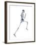 Skeleton Running-PASIEKA-Framed Photographic Print