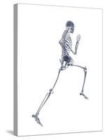 Skeleton Running-PASIEKA-Stretched Canvas