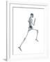 Skeleton Running-PASIEKA-Framed Premium Photographic Print