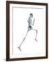 Skeleton Running-PASIEKA-Framed Premium Photographic Print