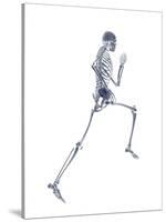 Skeleton Running-PASIEKA-Stretched Canvas