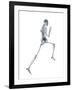 Skeleton Running-PASIEKA-Framed Photographic Print