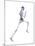 Skeleton Running-PASIEKA-Mounted Photographic Print
