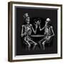 Skeleton V-null-Framed Giclee Print