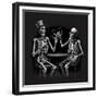 Skeleton V-null-Framed Giclee Print