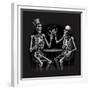 Skeleton V-null-Framed Giclee Print