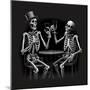 Skeleton V-null-Mounted Giclee Print